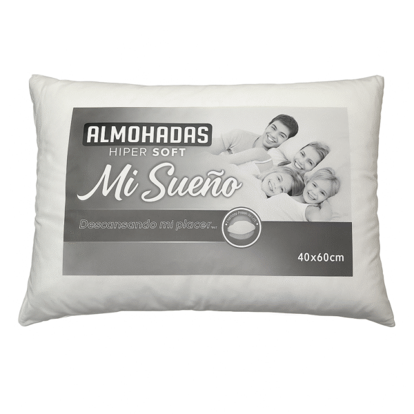 Almohada Hiper Soft Mi Sueño 40x60cm