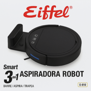 Aspiradora Robot 3 en 1 Smart Eiffel E-810