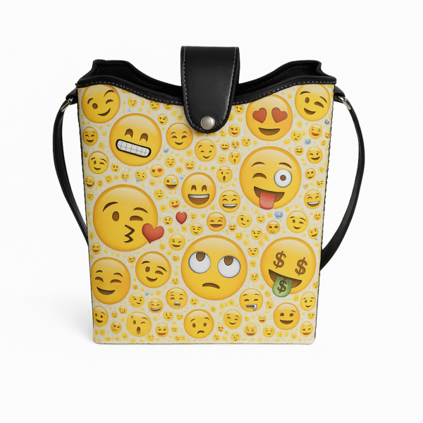 Bolso Matero Estampado de Emojis
