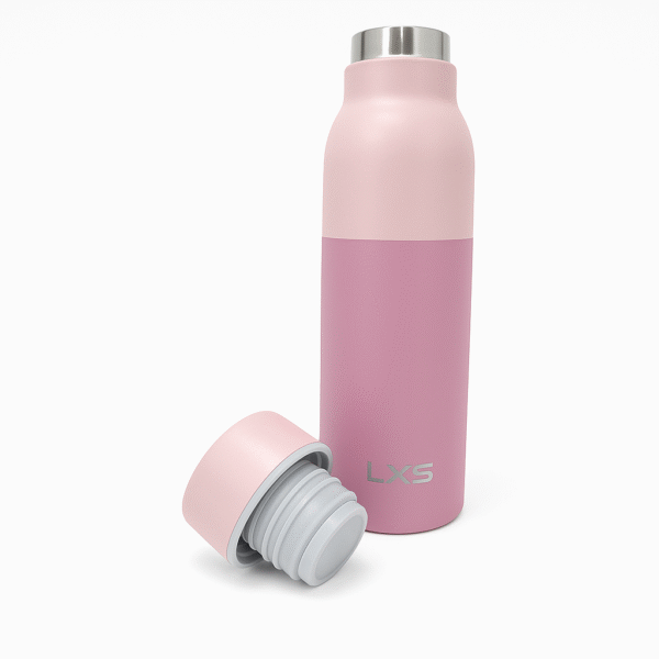 Botella Térmica deportiva LXS 500ml Rosa - Imagen 2