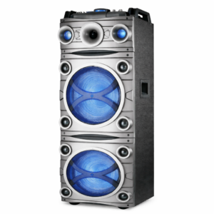 Parlante Eversound EV-363 con Pads de Batería (Gris)