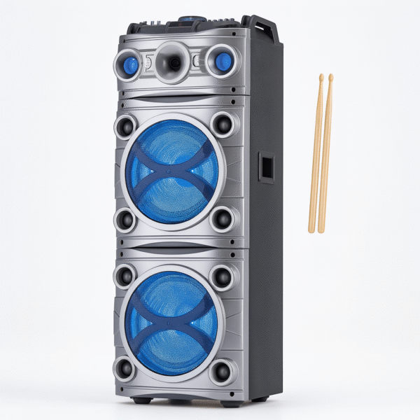 Parlante Eversound EV-363 con Pads de Batería