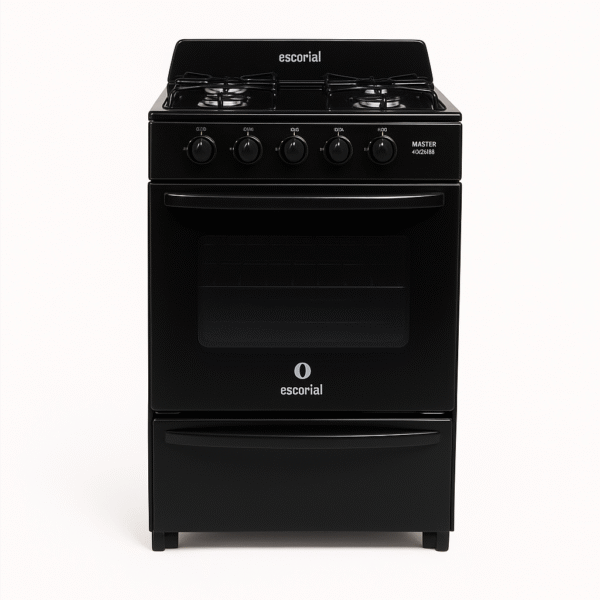 Cocina Escorial Master Classic Gas Envasado - 4 Hornallas
