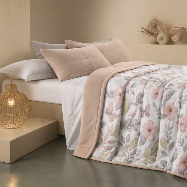 Edredón Plush - Doble Faz Blen Comfort Altenburg 1 Plaza