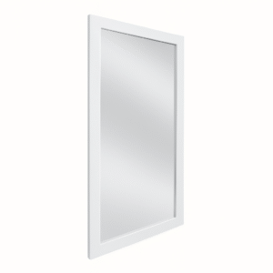 Espejo de Pared con Marco Laqueado Blanco 55cm x 125cm
