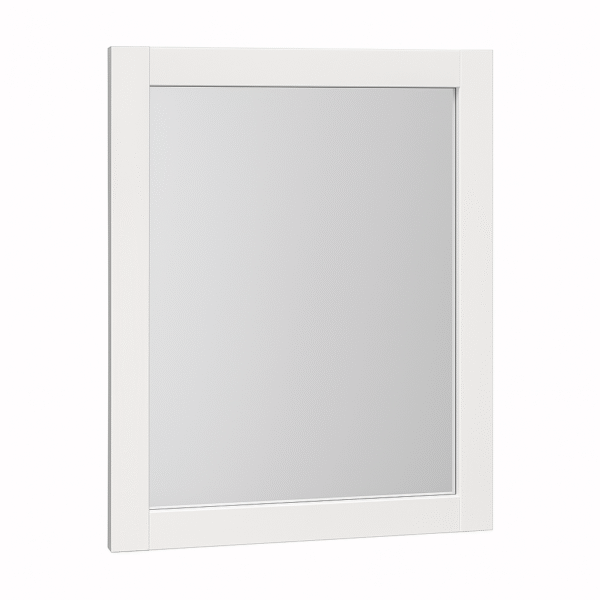 Espejo de Pared con Marco Laqueado Blanco 60cm x 75cm