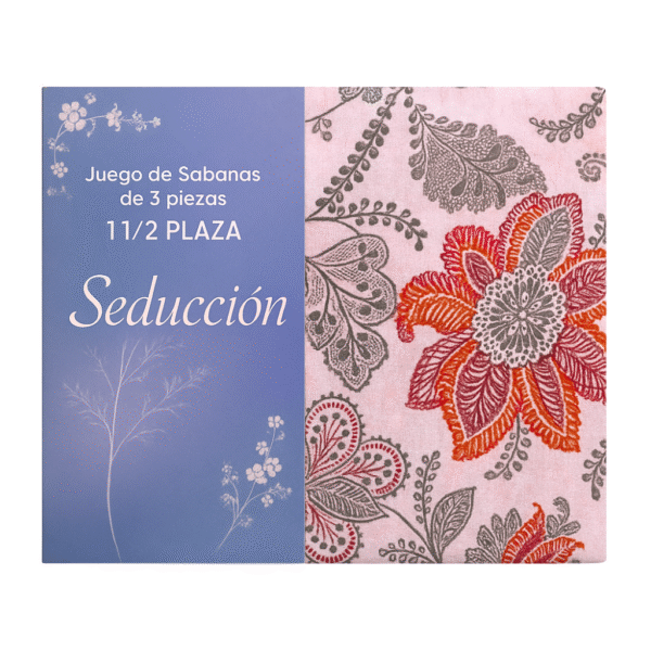 Juego de Sábanas 1 1/2 plaza Seducción