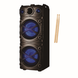 Parlante Eversound EV-363 con Pads de Batería (Negro)