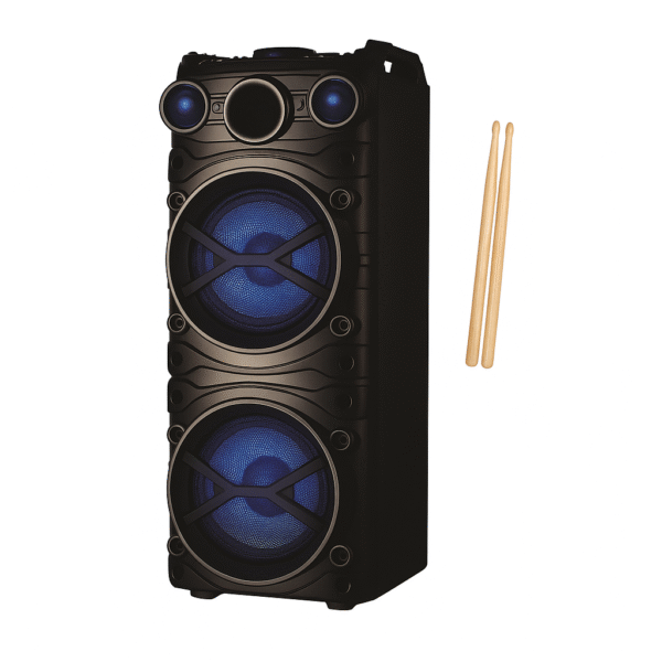 Parlante Eversound EV-363 con Pads de Batería
