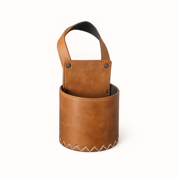 Porta Mate para Auto de Cuero - Imagen 2