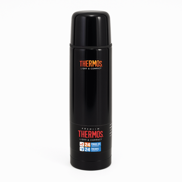 Termo Bala Acero Inoxidable - Thermos 1L. - Imagen 2