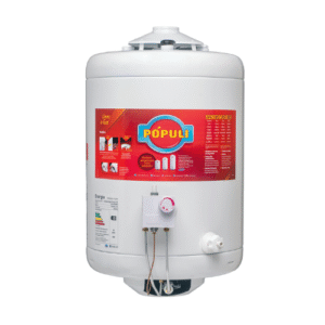 Termotanque Pópuli a Gas Envasado Ecotermo 45L Conexión Superior