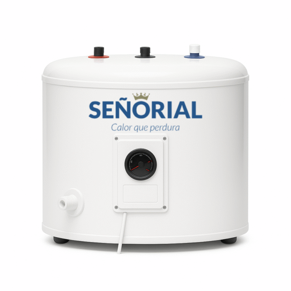 Termotanque Señorial Zafiro Eléctrico 40L Conexión Superior TESZ-40