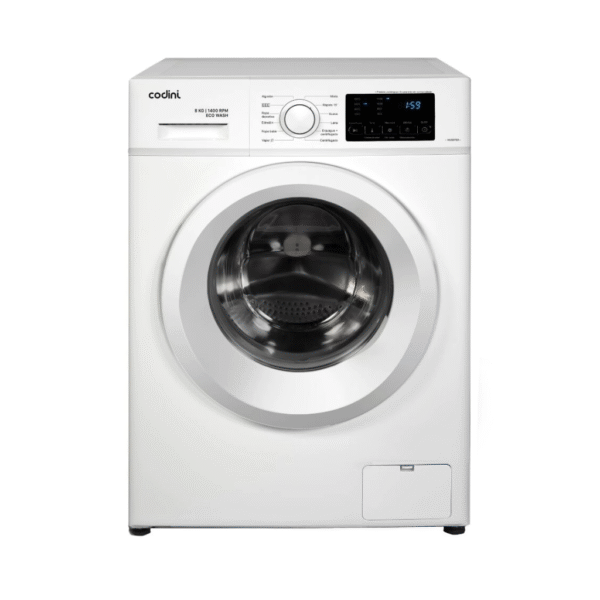 Lavarropas Automático Codini 8014 Blanco 8 kg 1400 RPM