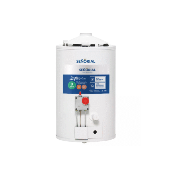Termotanque Señorial Zafiro Multigas 30L Doble Conexión