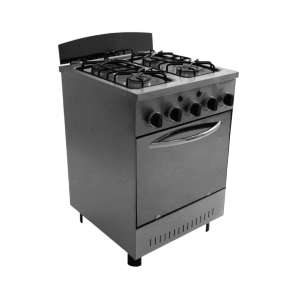 Cocina Depaolo 4 Hornallas Puerta Espejada – Modelo 011020