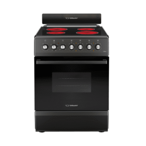 Cocina Eléctrica Ormay Ultra Negra – Placa Vitrocerámica