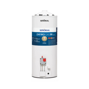 Termotanque Señorial Zafiro 50L Multigas Doble Conexión TSZP-50
