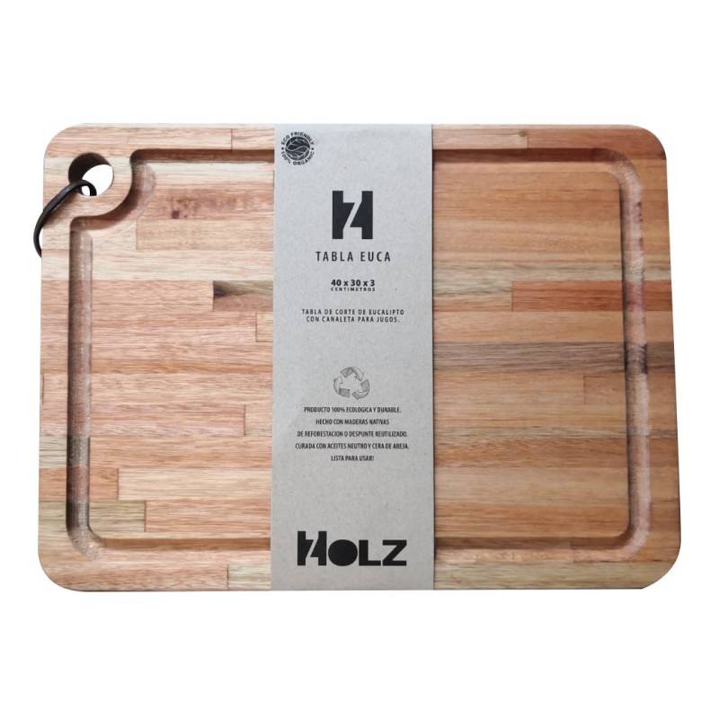 Tabla de Corte de Eucalipto 40 x 30 cm - Holz