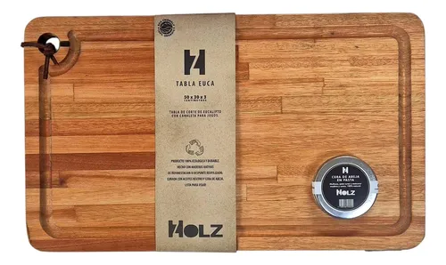 Tabla de Corte de Eucalipto 50 x 30 cm - Holz