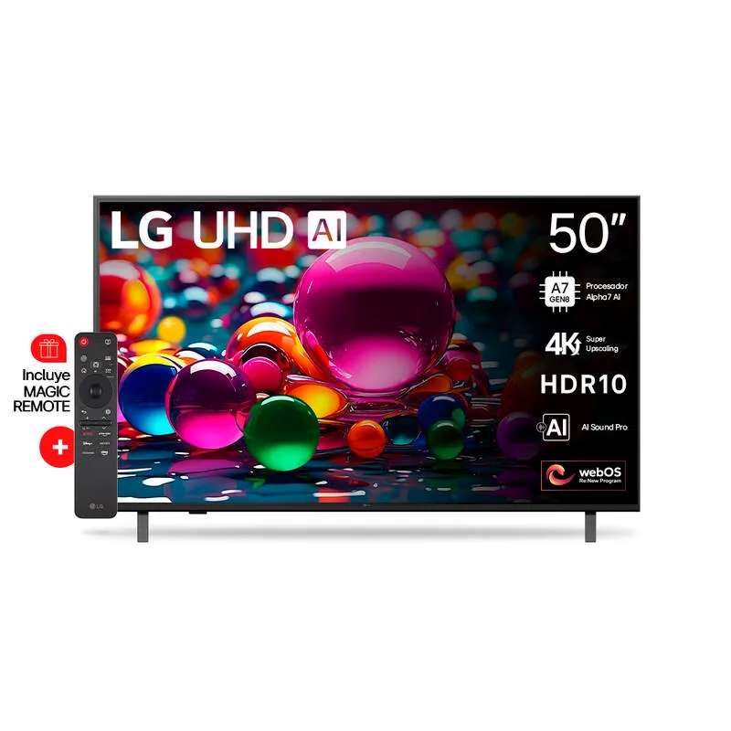 Smart TV 50" UHD 4K 3840 X 2160 50UA8050PSA