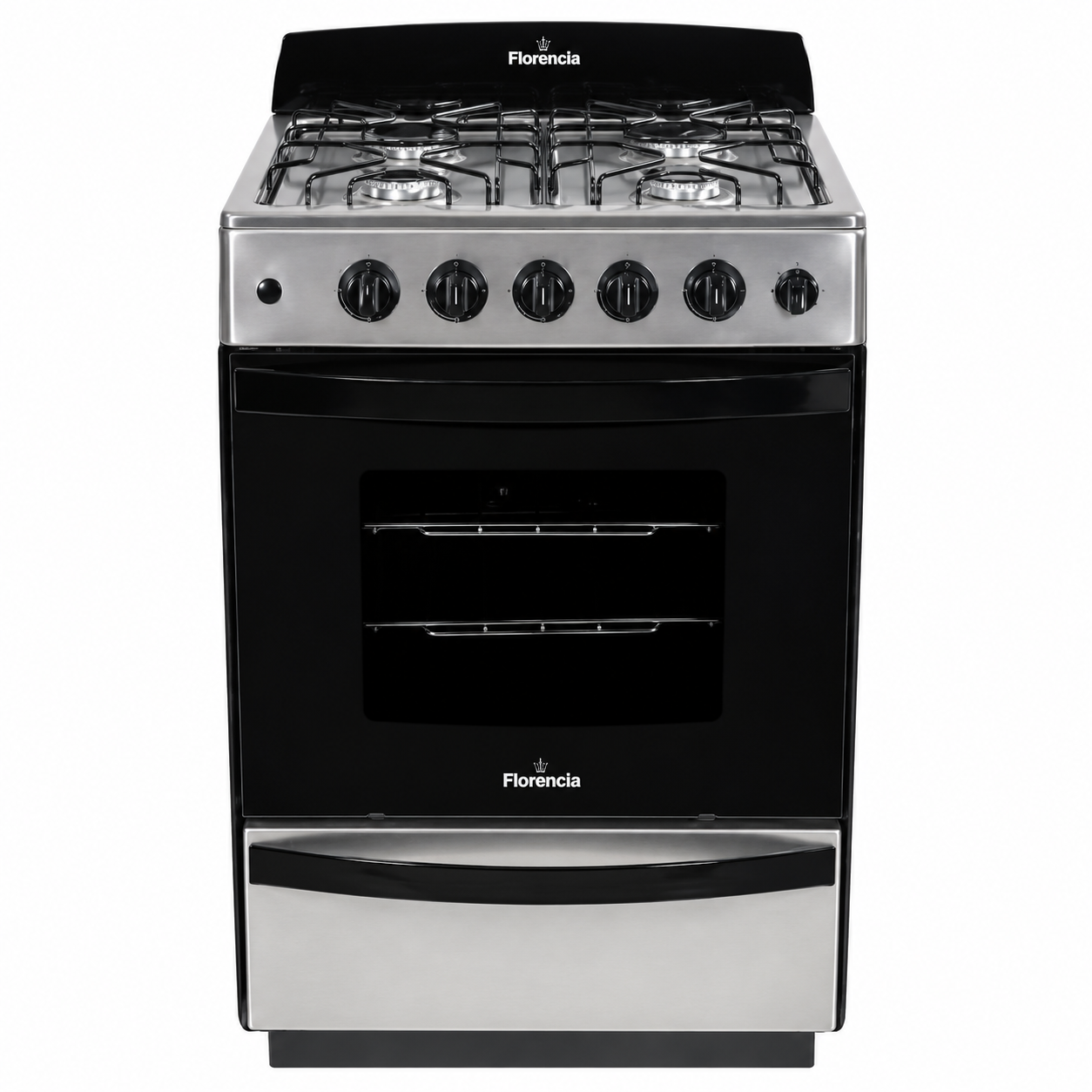 Cocina de acero inoxidable multigas - Florencia 5538